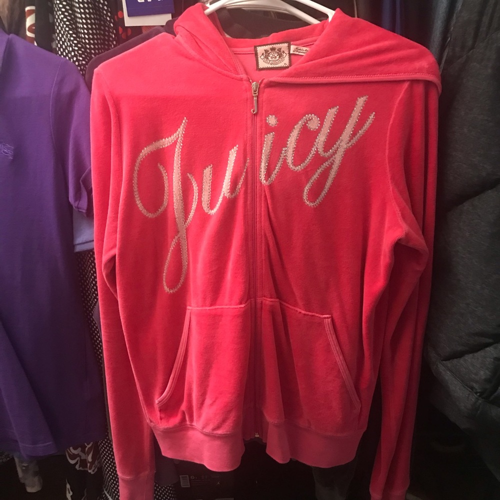 Juicy Couture Zip Up size XL 💗